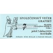 Vstupenka - Společenský večer grafiků 2006