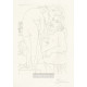 Le Repos du sculpteur devant un nu a la draperie (Suite Vollard) (1933),  B.160