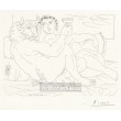 Minotaure, une coupe a la main, et jeune femme (Suite Vollard) (1933), B.190