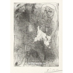 Têtes et figures emmelées (Suite Vollard) (1934), opus B.211