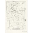 Femme nue assise, la tête appuyée sur la main (Vollard) (1934), opus B.218